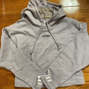 BRAND NEW Adidas Cropped Hoodie